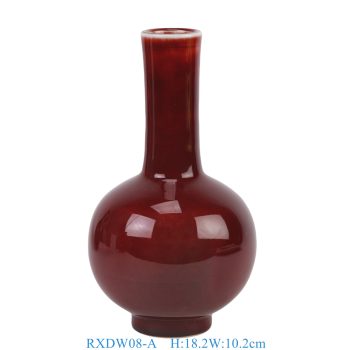 RXDW08-A 郎红长颈天球瓶